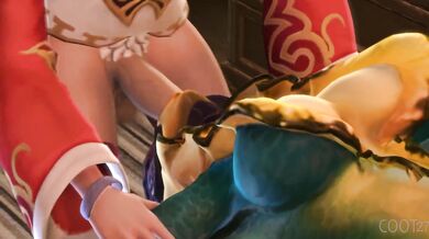 Ahri's Naughty Blowjob Adventures with Nami