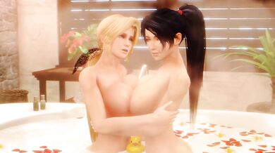 Helena's mommy and me make out in the mouth