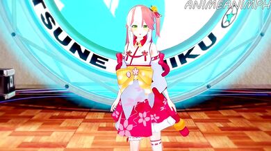 Sakura Miko's Twin-tailed Foxy Fantasy