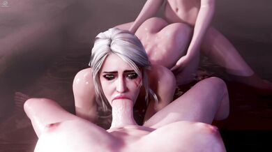 Busty Witches' Naughty Soap Sesh with Ciri [Pewposterous]