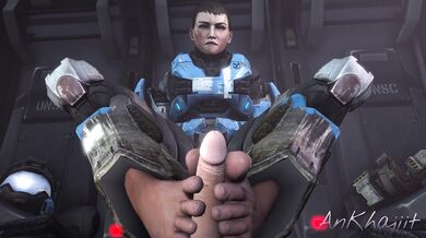 Achievement Unlocked: Kat's Bare Feet Job (No Helmet)