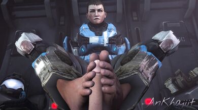Achievement Unlocked: Kat's Bare Feet Job (No Helmet)
