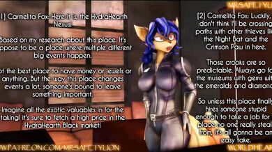 Creamy Carmelita's Shady Heist with the Sexual Fox