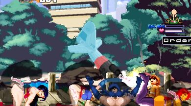 Superheroine's Forced Orgy