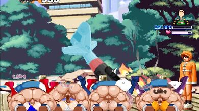 Superheroine's Forced Orgy