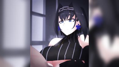 Kronii's Titty Fucking with Soi and Skello