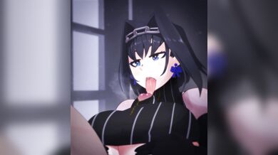 Kronii's Titty Fucking with Soi and Skello