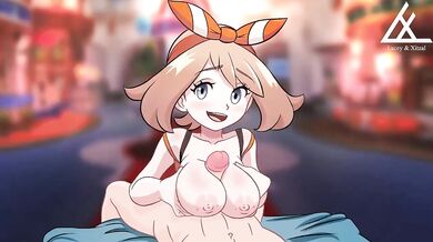 Mega-boob fisting (Pokemon)