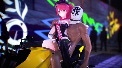 Chick Fucked on Motorcycle Seat