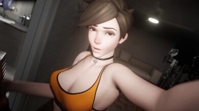 Tracer's Ultimate Challenge in 4K Resolution: Tight & Wet Adventure with the Nylon Girl!