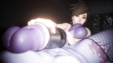 Tracer's Ultimate Challenge in 4K Resolution: Tight & Wet Adventure with the Nylon Girl!
