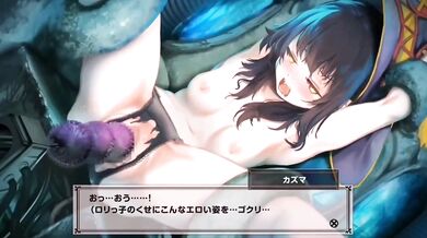 Megumin's Never-Ending Orgy Torment in a Mechanical Rape Fantasy