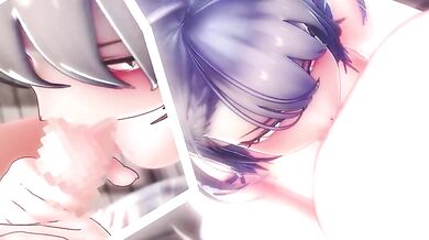 Sexy Succubus Seductively Serves her Master with Fellatio in 'Two Secrets Part. 2 Blowjob Edition [K Artworks]'
