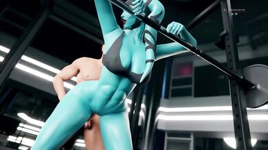 Slutty Aayla Secura Gets Pounded in the Jedi Temple (Star Wars)