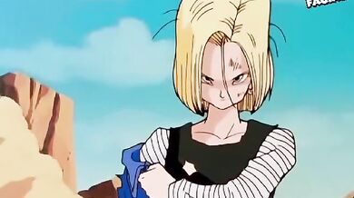 Broly's Giant Cock Plows Android 18's Tight Ass in 'FamousToonFacials'