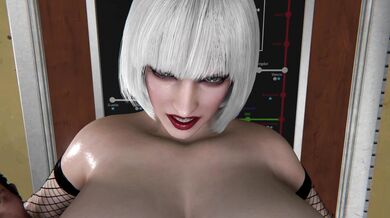 Supersized Juggs on Public Transport: Christie's 4K Subway Sexcapade