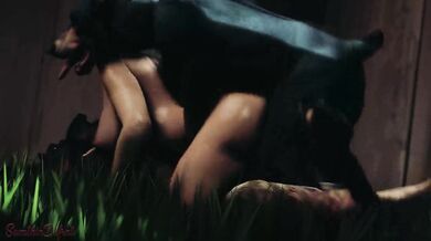 Lulu's Gangbang with Canines