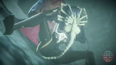 - [DysonMMD] Mona's Facehugger Impact