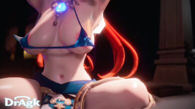 Masturbating MILF Gets Fucked By the Neighborhood Dog in Her Backyard