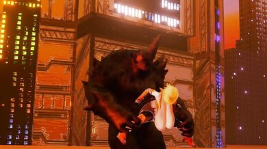 Unable to Endure the Monstrous Cock, Igawa is Impaled to the Hilt