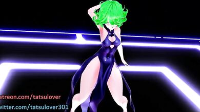 Hardcore Pole Fucking: Tatsumaki's Erotic Dancing