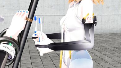 Tickled to Torture: Girl Suspended in Sexy Bondage Device 【苦める癒しのtickle】