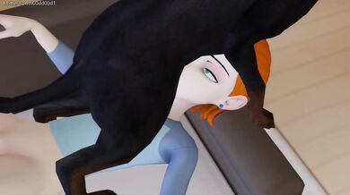 A Canine Encounter with Gwen: Hot doggy style action.