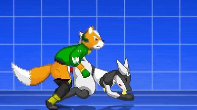 Lucario's Bladder Explosion from MUGEN Fox's Big Balls Filling