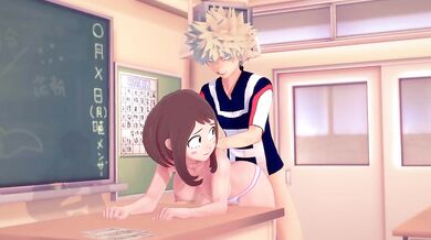 Uraraka gets BAKUGO'd hard and rough!