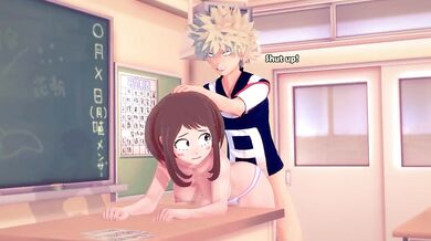 Uraraka gets BAKUGO'd hard and rough!