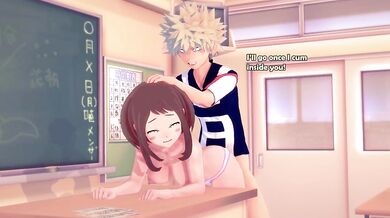 Uraraka gets BAKUGO'd hard and rough!