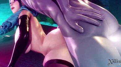 Viego (Nillin) Bends Gwen to His Will in a Frenzy of Lust