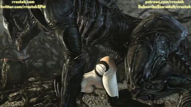 Miranda Lawson's Sexual Encounter with Xenomorph Aliens Turns into a Gruesome Nightmare