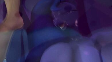 - Sunset Shimmer and Luna's BlackjrXIII Encounter at Dusk