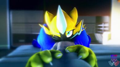 Zeraora's Moist Muff Drilled and Pounded by her Twin Brother