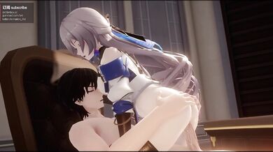 Big-boobed Bronya's Morning Masturbation Session Gone Wild