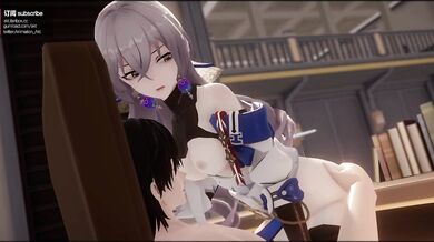 Big-boobed Bronya's Morning Masturbation Session Gone Wild