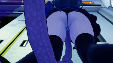 Tentacle Fetish with Mieruko-Chan [MrImpy] Gets You Off!