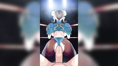 Chun-Li's Screaming Orgasm in the Shower