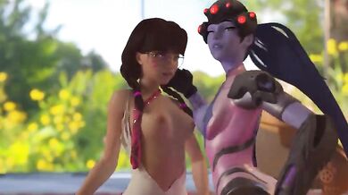 Widowmaker and D.Va Get Nasty in 'Ocboon'