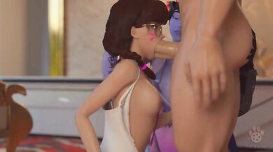 Widowmaker and D.Va Get Nasty in 'Ocboon'