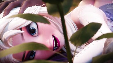 Frozen Elsa's Anal Inferno: A Creampie Tale by the Fireplace