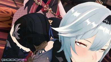 Futa Futas Galore! Rosaria & Eula's Teaser 2 for Genshin Impact!