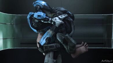 [AnKhajiit] Kat's Tail and Noble 6's Long Spear Stuck in the Elevator After a Wild Night of Hardcore Fucking