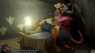 The Naughty Adventures of Mrs. Brisby, Justin and Jenner in 3D