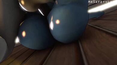 Huge Monster Cock Destroys Undyne's Tight Asshole