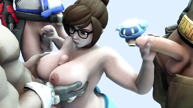 Mei's Giant Tit Fucking in Overwatch - Batesz