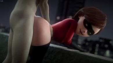 Unleashing the Heroine's Anal Superpowers: Helen Parr Gets Anally Fucked by Blyck