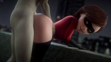 Unleashing the Heroine's Anal Superpowers: Helen Parr Gets Anally Fucked by Blyck