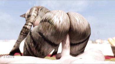 Curvy MILF Gets Banged by a Dragon